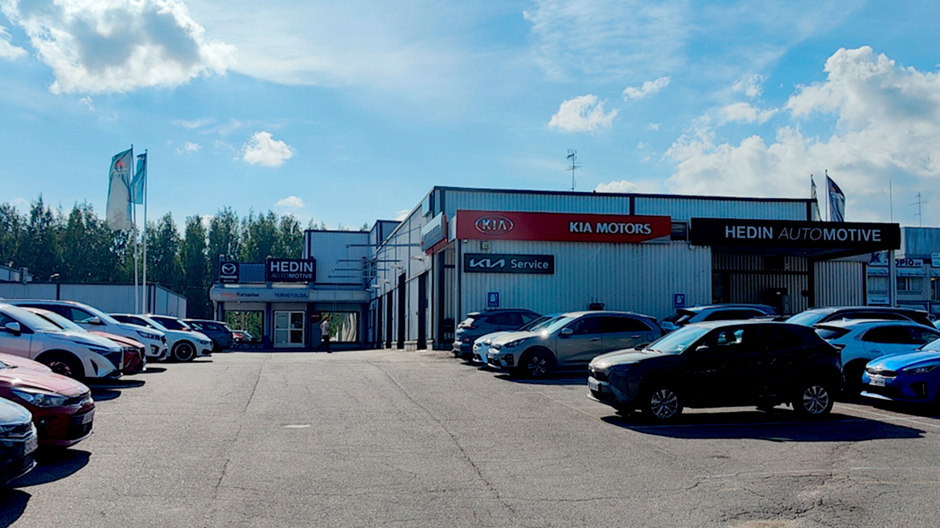 Kuva toimipisteestä Hedin Automotive Järvenpää