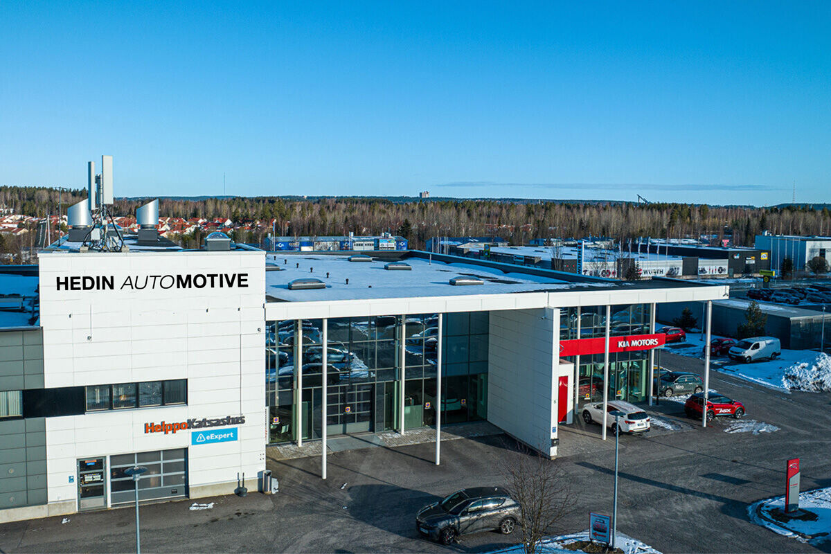 Kuva toimipisteestä Hedin Automotive Järvenpää