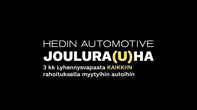 Hedin Automotive JOULURA(U)HA