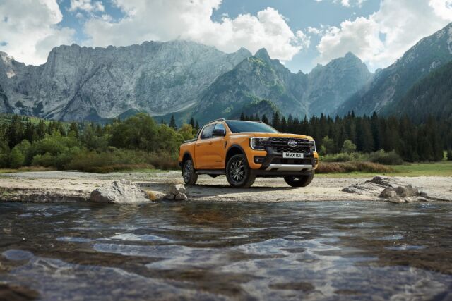 Täysin uusi Ford Ranger. Vuoden 2024 Pick-Up.