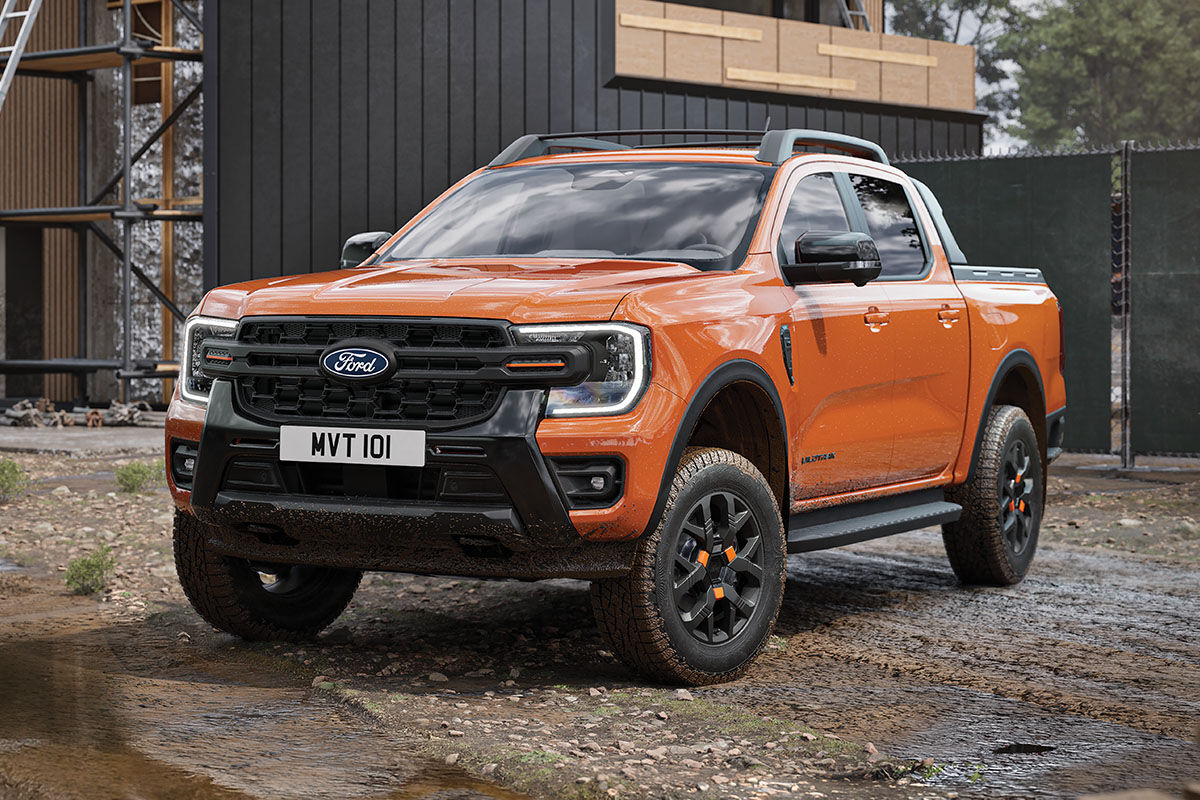 Ford Ranger PHEV 100 v. -Juhlamalli - ladattava hybridi.