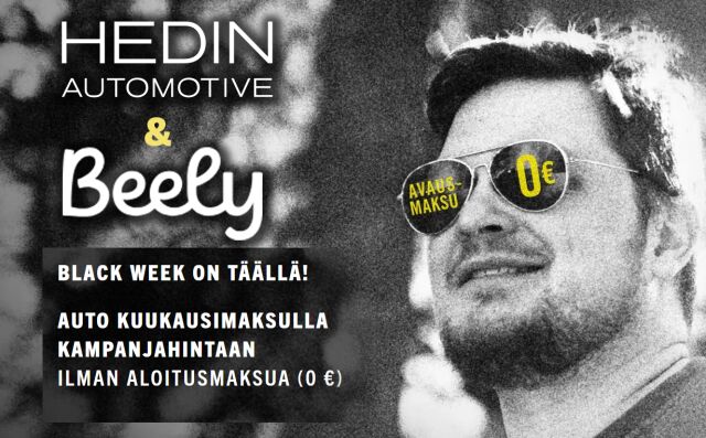 Black Week -  Avausmaksu 0 €