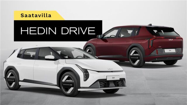 Täyssähköinen Kia EV4 huolettomalla Hedin Drive -sopimuksella alk. 435 €/kk – käsiraha 0 €