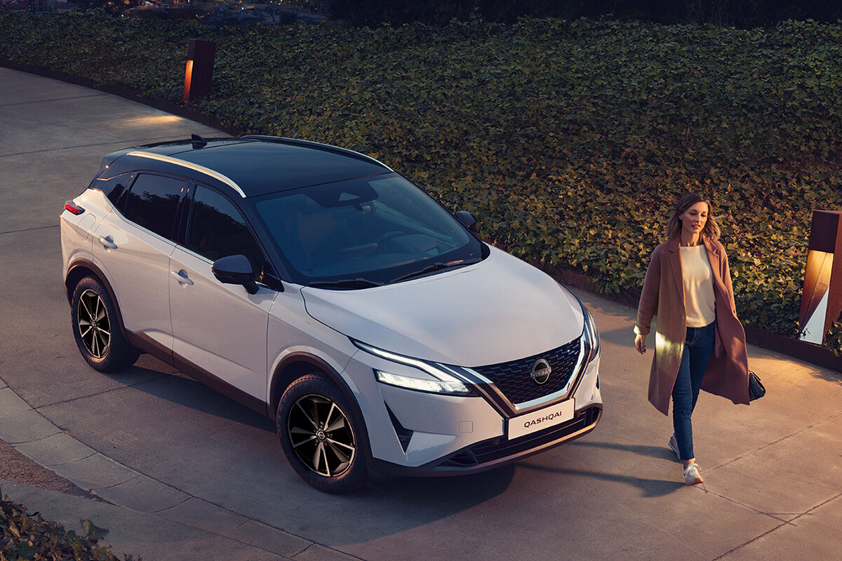 Nyt Nissan Qashqai -mallisto kampanjahintaan alk. 29 990€. Etusi yli 3 000€.