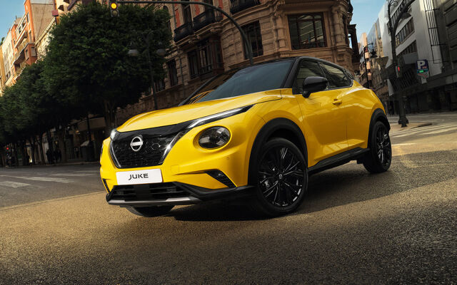 Erään Nissan Juke -malleja rahoituskorko 0 % ja kulut 0 €