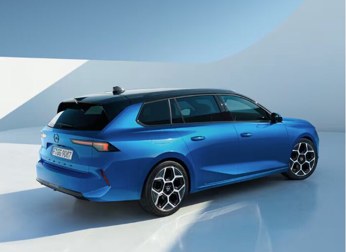 Opel Astra Sports Tourer Hybrid Hedin Drive -sopimuksella alk. 369 €/kk – käsiraha 0 €