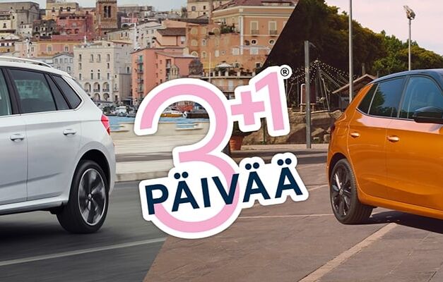 3+1 PÄIVÄÄ -tarjous