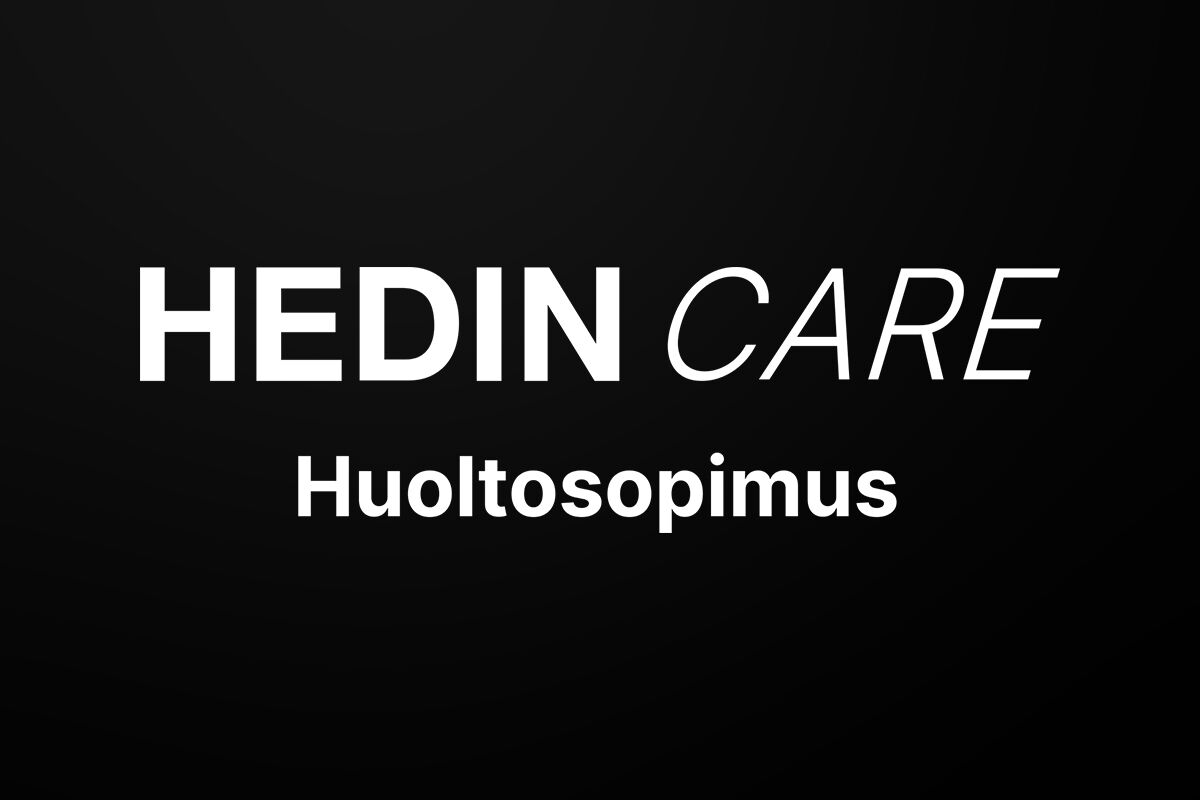 Hedin Care Huoltosopimus