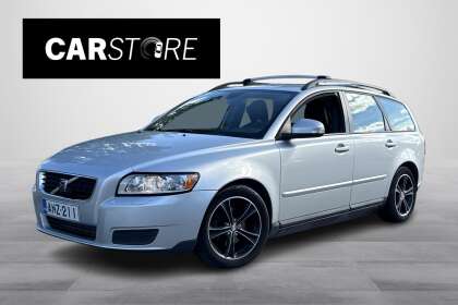 Volvo V50 1,6D DRIVe / Myydään Huutokaupat.com / Leimaa 12/2025 / Vetokoukku / Ilmastointi - ANZ-211