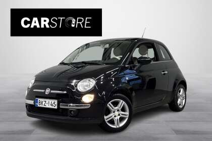 Fiat 500 Lounge 1,2 8v 69hv Bensiini // Näppärä auto! / Lohko- ja sisälämmitin / Lasikatto / - BKZ-145