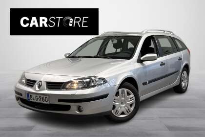 Renault LAGUNA Break 2,0 16V Confort / Myydään Huutokaupat.com / Leima 2/2026 / 2. omisteinen Suomiauto - BLG-260