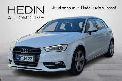 Audi A3 Sportback Business Sport 1,4 TFSI 110 kW ultra // 1. Omistajalta / Merkkihuollettu / 2 x Renkaat - BTJ-122