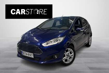Ford FIESTA 1,0 EcoBoost 100hv PowerShift A6 Titanium 5-ovinen // Ilmastointi / Vakkari / 2x aluvanteet / Aut. / - BTN-897