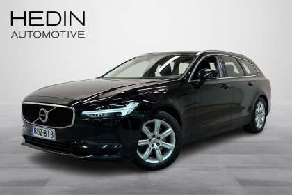 Volvo V90 D3 Business aut // Suomi-auto / Webasto / Vetokoukku / Volvo on call / P.tutka / Jakohihna vaihdettu - BUZ-818