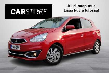 Mitsubishi Space Star 1,2 MIVEC Invite CVT // Vähän ajettu 1-om Suomi auto!! / Vakionopeudensäädin / Ilmastointi / - BVE-274