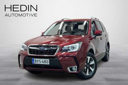 Subaru FORESTER 2,0i XS CVT Winter // 1.om / Suomi-auto / P.kamera / LED / Lohko+sisäläm. / Adapt. vakkari // - BVS-480