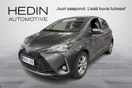 Toyota YARIS 1,5 Hybrid Active 5ov // Merkkihuoltohistoria / Kamera / Moott. ja sisät.lämm. / Vakkari // - BVU-182