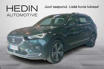 Seat Tarraco 2,0 TDI 190 4DRIVE Xcellence Launch Edition DSG 7p / Suomi-auto / Huippuvarusteet / - BVU-252