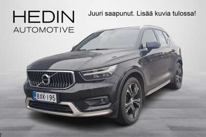 Volvo XC40 T3 Inscription aut // ACC / VoC / Sähkötoiminen vetokoukku / Punainen nahka / 1 omistaja / Siisti! - BXK-195