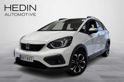 Honda JAZZ Hybrid Crosstar / 1. omisteinen Suomi-auto / Adapt. vakkari / Keyless / LED / Navi / Lämpöpaketti / - BXT-897
