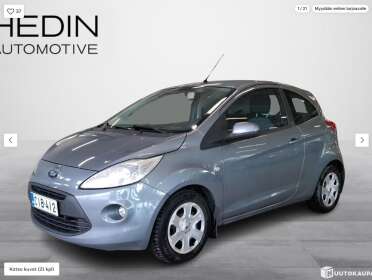 Ford KA 1,2 69 hv Titanium M5 3-ovinen *Myydään Huutokaupat.com* - CIB-412