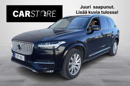 Volvo XC90 D5 AWD Inscription aut // Muistipenkit / 360 kamera / ACC / Blis / HUD / Läm.Ratti / Moritz Nahka // - CKF-651
