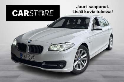 BMW 518 F11 Touring 518d A Business // Webasto / Black Panel / Proffa Navi / Koukku // - CKI-519