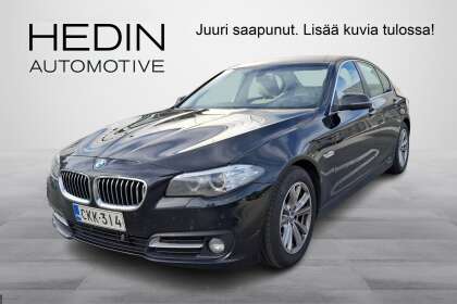 BMW 518 F10 Sedan 518d A Business Exclusive Edition// Urheiluistuimet/ Lämmitettävä ohjauspyörä/ HiFi - CKK-314