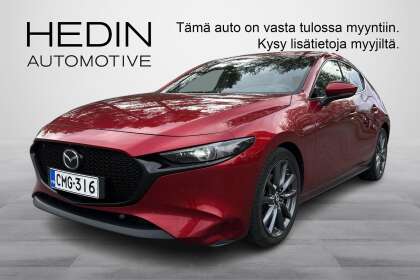 Mazda 3 Hatchback 2,0 (122 hv) SKYACTIV-G Luxury Business AT HL3Y // ACC/360 kamera/ nahkat/adapt.valot // - CMG-316