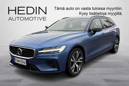 Volvo V60 T8 AWD R-Design aut // ACC / VOC / Panorama / Kuljettajan istuin muistilla / Suomi-auto / LED-valot - CMN-294