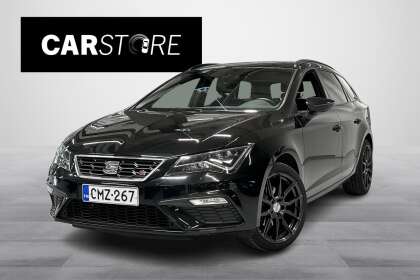 Seat LEON ST 1,5 TGI 131 FR Business DSG // 1.om Suomiauto / Navi / Parkkitutkat / LED-ajovalot / Lohko + sispis. - CMZ-267