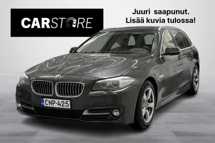 BMW 520 F11 Touring 520d A xDrive Business // Vetokoukku / Webasto / Sporttinahat muistilla / Tutkat! - CNP-425