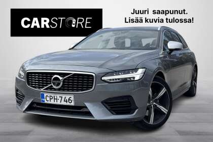Volvo V90 T8 AWD R-Design aut // Tuulilasin lämmitys / Carplay / 360° Kamera // - CPH-746