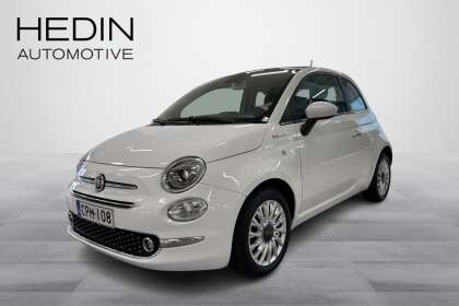 Fiat 500 1,0 70hv Hybrid MT Pop // Panorama-kattoikkuna // ajettu vain 19  000 km// - CPM-108