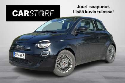 Fiat 500e Icon 3+1 118hv 42kWh // Ilmastointi / Vakkari / Kahdet renkaat / Suomi-auto // - CPN-983
