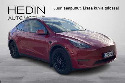 Tesla Model Y Long Range //1-om / Suomi-Auto / Premium Audio / Red Multi-Coat // - CPZ-941