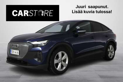 Audi Q4 e-tron 40 e-tron Sportback // Adapt. vakkari / Peruutuskamera / Lämpöpumppu / Sport-istuimet / 1.om! - CRI-416