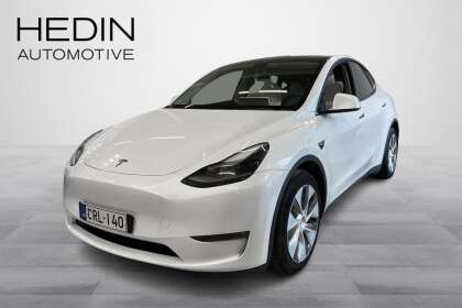 Tesla Model Y Long Range// Adaptiivinen vakionopeudensäädin/ Peruutuskamera/ Pearl White Multi-Coat - CRL-140