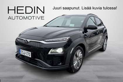 Hyundai KONA electric 64 kWh 204 hv Premium // 2-renkaat / ALV-vähennyskelpoinen - CSJ-170