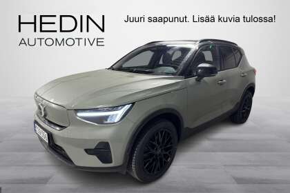 Volvo XC40 Recharge Twin Plus aut // Adapt.cruise / Kamera / BLIS / LED / Lämpöpumppu / Sage green / 2x Alut // - CSO-356
