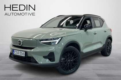 Volvo XC40 Recharge Twin Plus aut // Adapt.cruise / Kamera / BLIS / LED / Lämpöpumppu / Sage green / 2x Alut // - CSO-356