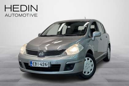 Nissan TIIDA 1,6 Acenta 5MT 4-ov. // Cruise / Moottorinlämmitin / llmastointi / Kahdet renkaat // - EBI-426