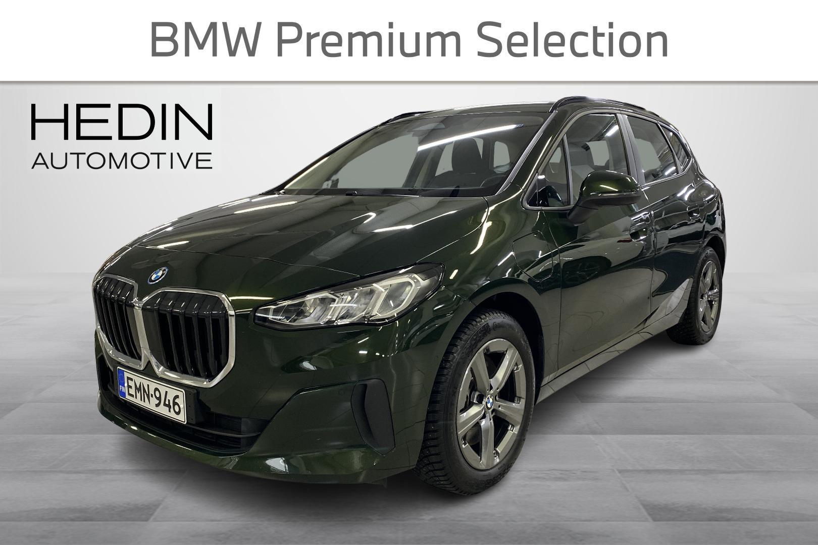 BMW 230 U06 Active Tourer 230e xDrive Charged Edition // Sanremo Green/ Kamera/ H&K/ Urheiluistuimet