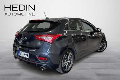 Hyundai I30 5D 1,6 T-GDI 6MT Turbo // Webasto kauko-ohjattu / Suomi-auto / P-Kamera / Navigointi / Cruise // - EOA-698