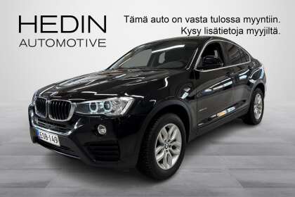 BMW X4 F26 xDrive20d A Business // Neliveto / Sähköluukku / Moottorinlämmitin + sisäpistoke / P-tutkat // - EOB-149