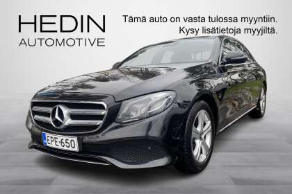 Mercedes-Benz E 200 d A Premium Pro Avantgarde// Navi/ Peruutuskamera/ Nahkapenkit - EPE-650