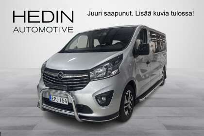 Opel VIVARO Tourer L2H1 1,6 BiTurbo Diesel 107kW MT6 // 7-paikkainen / Webasto / Koukku / P.kamera / Hieno! // - EPJ-154