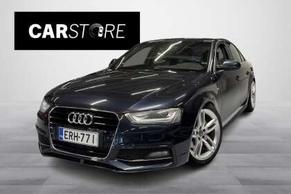Audi A4 Sedan 2,0 TFSI 155 kW quattro S tronic S Line// Bi-Xenon / Vakkari / Alustasarja / Nahka-Alcantara// - ERH-771