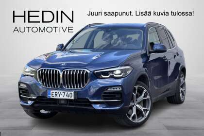 BMW X5 G05 xDrive45e A // Suomi-auto / Mukautuva vakkari / Peruutuskamera / Muistipenkki /HiFi- Paketti - ERV-740