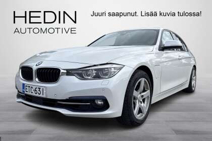 BMW 330 F30 Sedan 330e A // Met.valkea / Navi / Acc / Nahat / Hifi / Erittäin siisti / - ETC-631